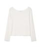 MILLO WOMEN Fitted Long Sleeve Top [White]