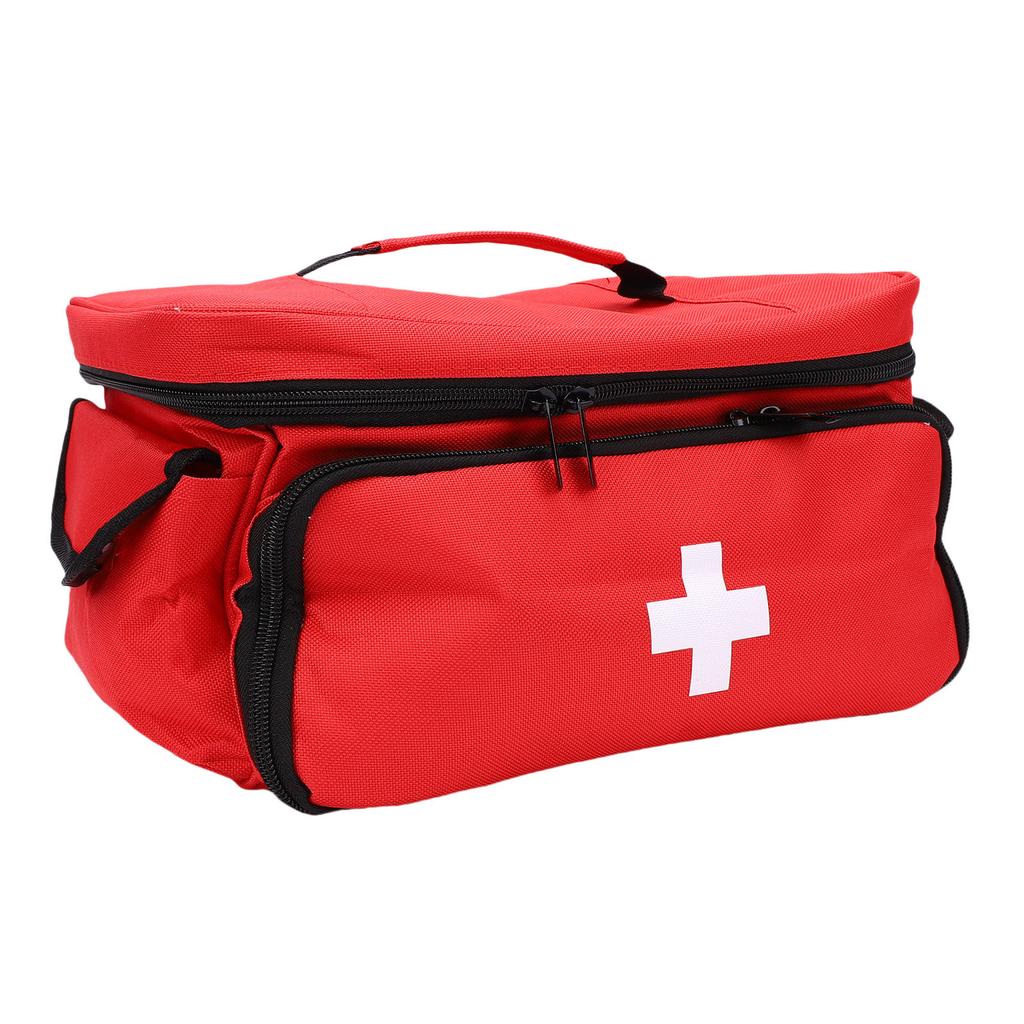 Medical Storage Bag Oxford Cloth Water Proof Portable Emergency Aid Pouch Medical Organizer Carrying Bag for Outdoor
