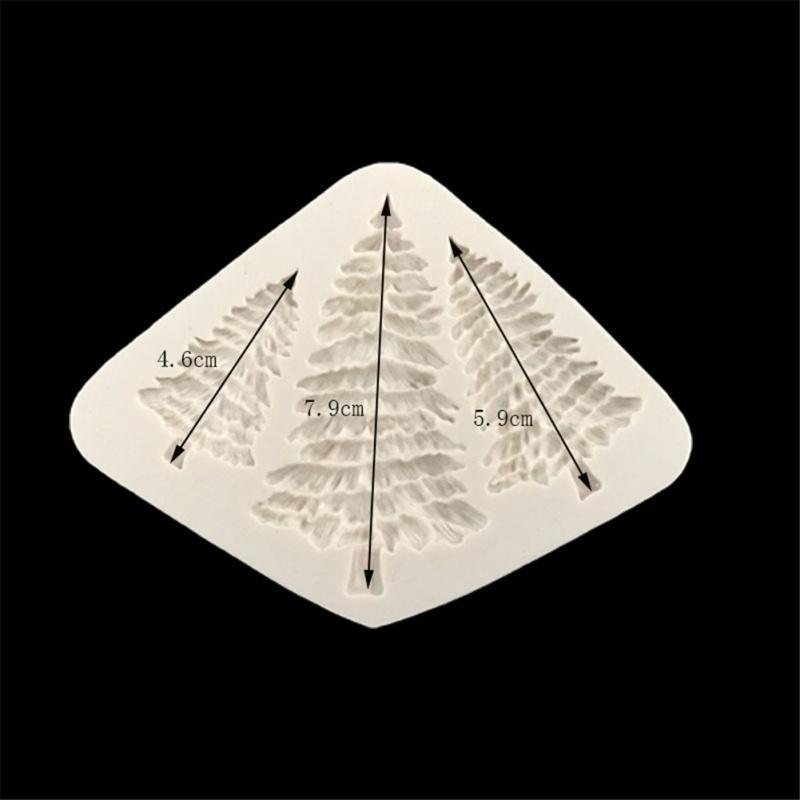 Snowman Santa Claus Deer Chrismas Tree Fondant Chocolate Mold Cake Decoration Mould