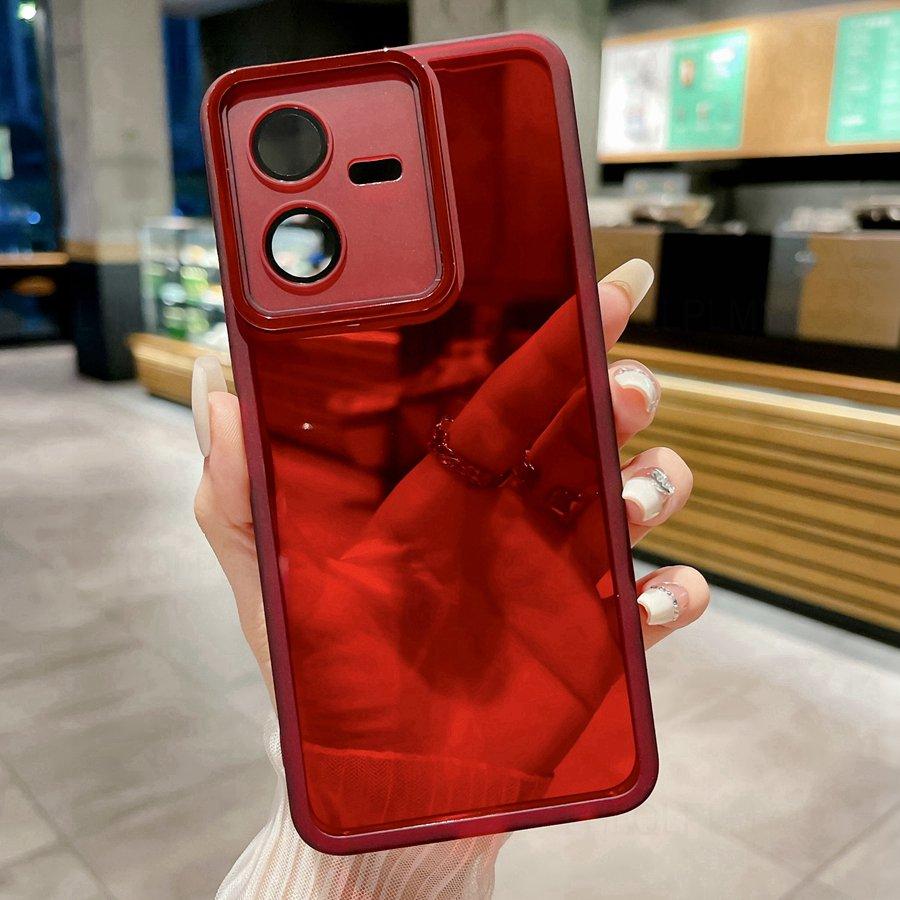 Transparent Phone Case For Vivo Y21D V60 Lite Y04 Y29 Y38 V40 V29 V30 Y35 Y33S Y27 Y18 Y31 Y19S V29E Y53S Y28 Y21S Camera Lens Protector Film Cover