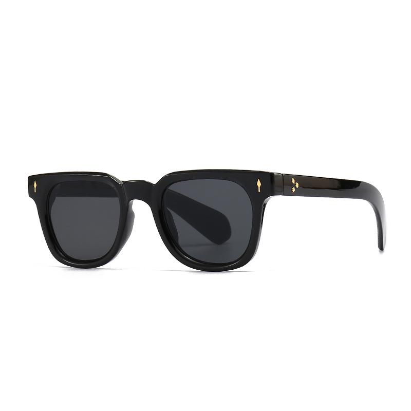 European American Street Style Square Sunglasses for Women - Model 6034