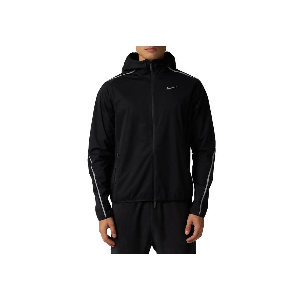 Nike X Nocta Collab FW23 Høy krage Hette Glidelåslomme Reflekterende materiale Jakke Unisex Jakke Svart DV3662-010