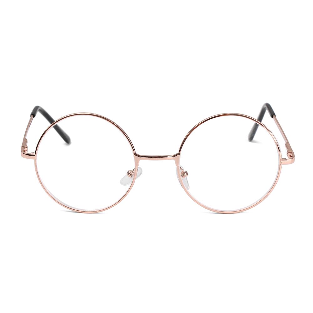 Lunettes rondes vintage style nerd myopie pour femmes hommes Monture métallique classique Lunettes pour myopes Soin de la vue -1,00 ~ -4,0 Dioptrie Lunettes
