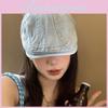 Fashionable Washable Denim Beret Hat In Various Colors For Spring And Summer