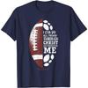 Christian Football T-Shirt Philippians Verse Religious Graphic Tee for Men