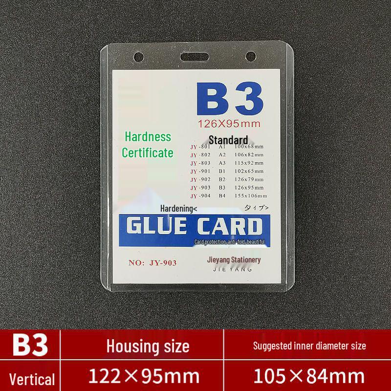 ID Card Holder with Lanyard for Work, Exhibition, and Student Badges