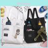 Canvas Tote Bag Women's Crossbody Canvas Bag Fresh And Sweet Style Student Tutoring Handbag