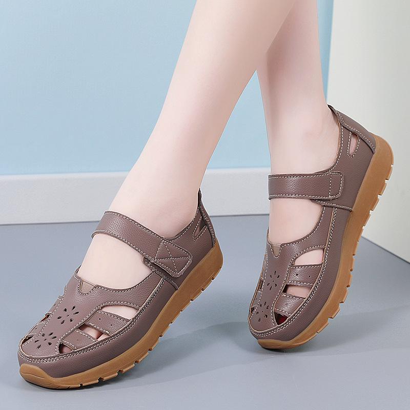 Übergröße 2025 Damen-Freizeitsandalen mit geschlossener Zehe (Größen 36-44)