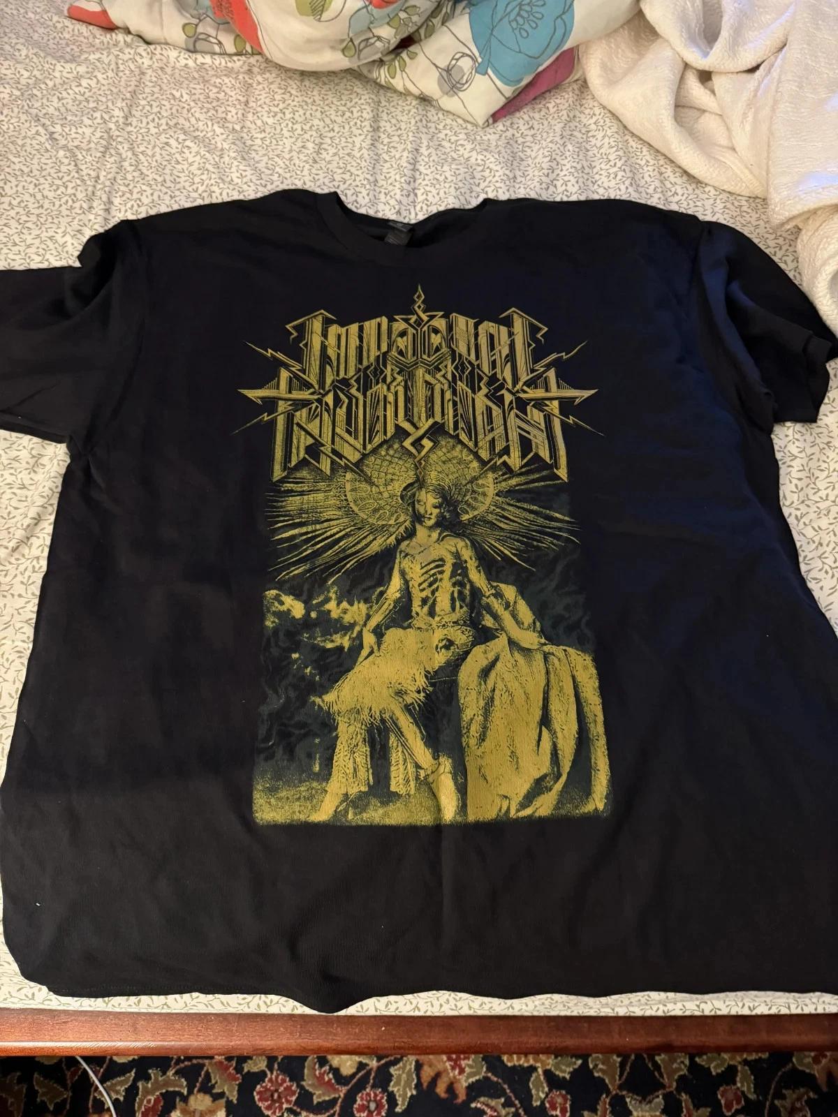 Футболка Imperial Triumphant Goldstar с золотым принтом 3XL