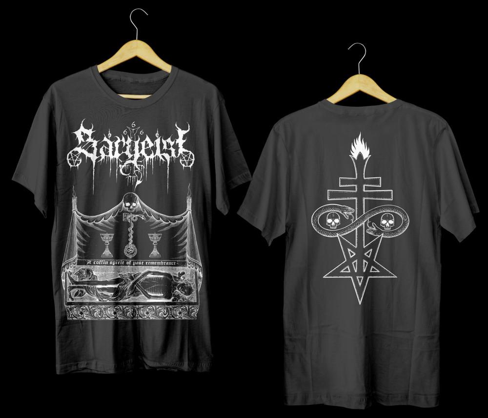 

Collection Sargeist Band Album Heavy Cotton Black All Size T Shirt 2 Sides EN670 Unisex T-Shirt XXL