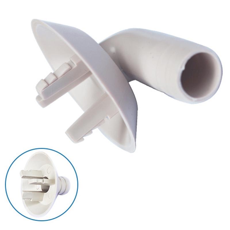 Drain Hose Connector Elbow 15mm/0.59in Three-jaw Drain Hose Connector No Leaking Easy to Install for Air Conditioner