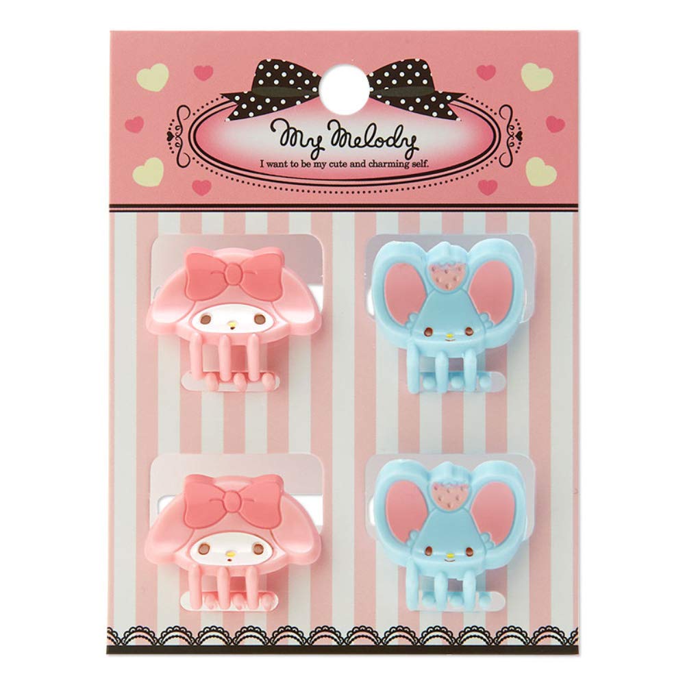 

Sanrio Мини-заколка для волос My Melody 2 xx 2 см 177148 2.5 (4 шт)