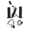 Motorcycle Electric Heating Handlebar Grip 7 8 Inch Rain Proof Non Slip Textured Electric Hot Hand Grip