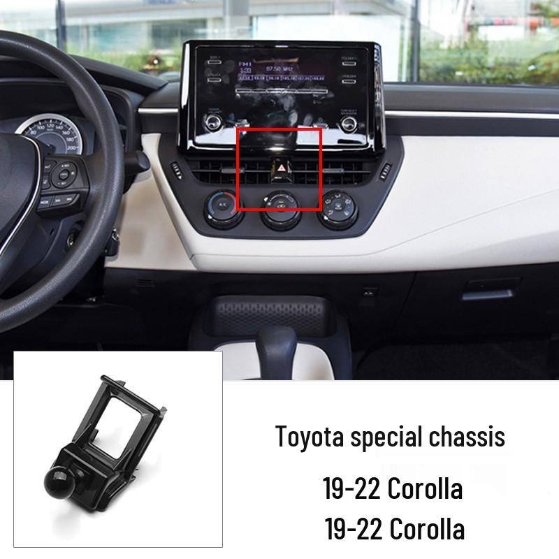 Car Phone Holder for Toyota 6th Gen Camry, Corolla, Highlander - Clip Base Accessory