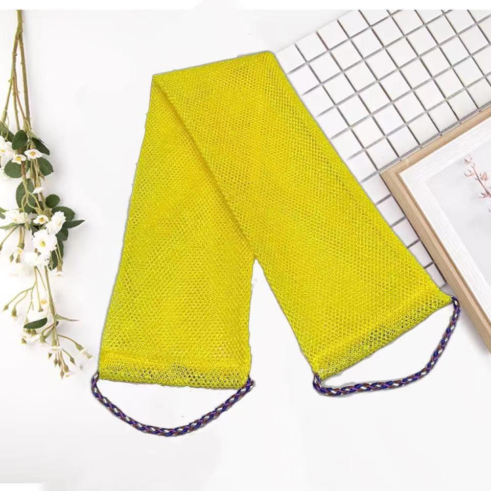 African Exfoliating Back Scrubber: Painless Skin Cleansing Towel for Sauna and Bath