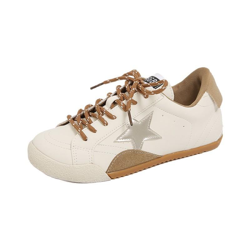 Small people increase the height of the stars and make old small dirty shoes for women 2025 autumn new thick-soled versatile casual board shoes for