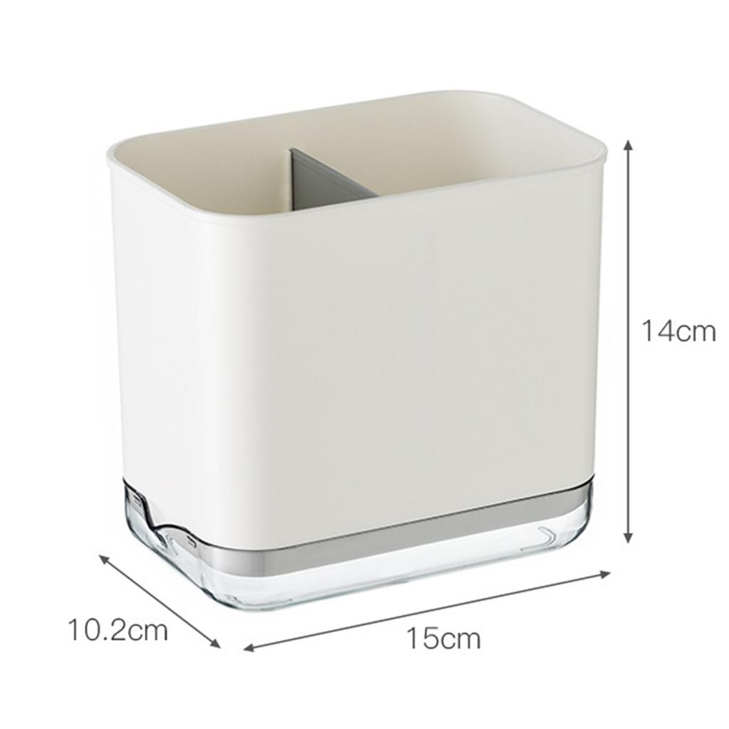 Multipurpose Chopstick Holder Draining Rack Organizer PP Material for Kitchen Use