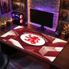 Middlesbrough FC Theme Pattern Mouse Pad, Soccer Logo Design XXL Gaming Desk Mat Non-Slip Computer Mouse Pad