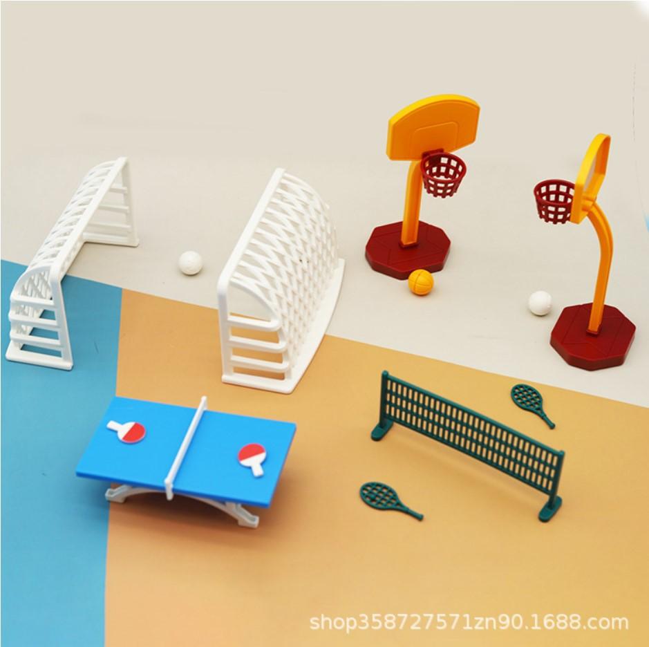 Play House Toy Simulation Mini Furniture Full Set Kitchen Doll House Miniature Food Play Scene Ornament Girl Model