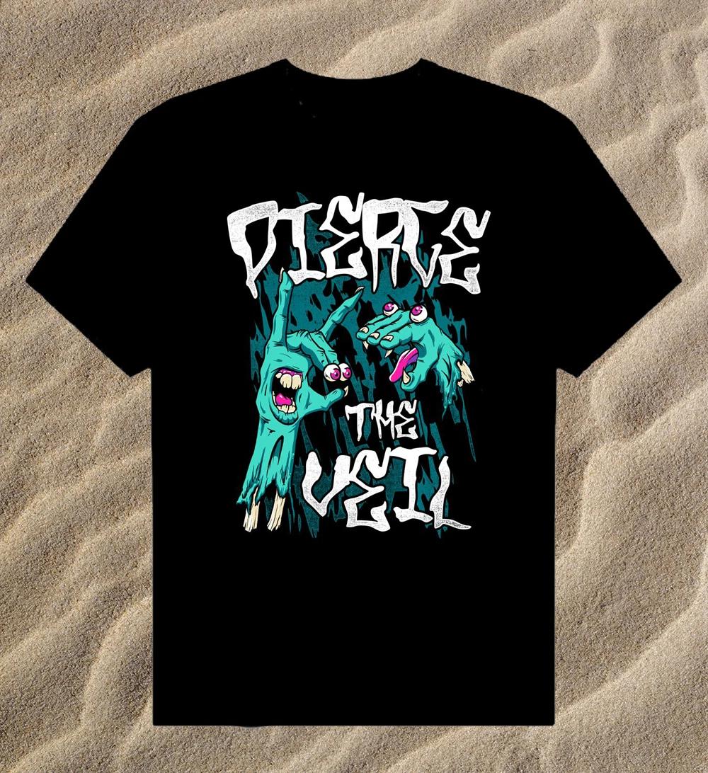 Pierce The Veil Band Cotton Black All Size Unisex Tee Shirt XS