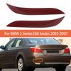 Reflective Strips For BMW 5 Series E60 Sedan E61 2003-2007 Pre-facelift Rear Bumper Reflector Red Lens Warning Strip 63146915039