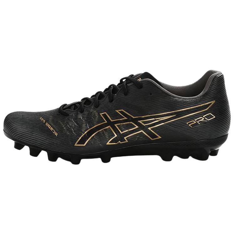 Asics Ds Light Acros Pro 3 Comfortable Fit Soccer Shoes Unisex Soccer Shoes Black Gold 1103A130-001