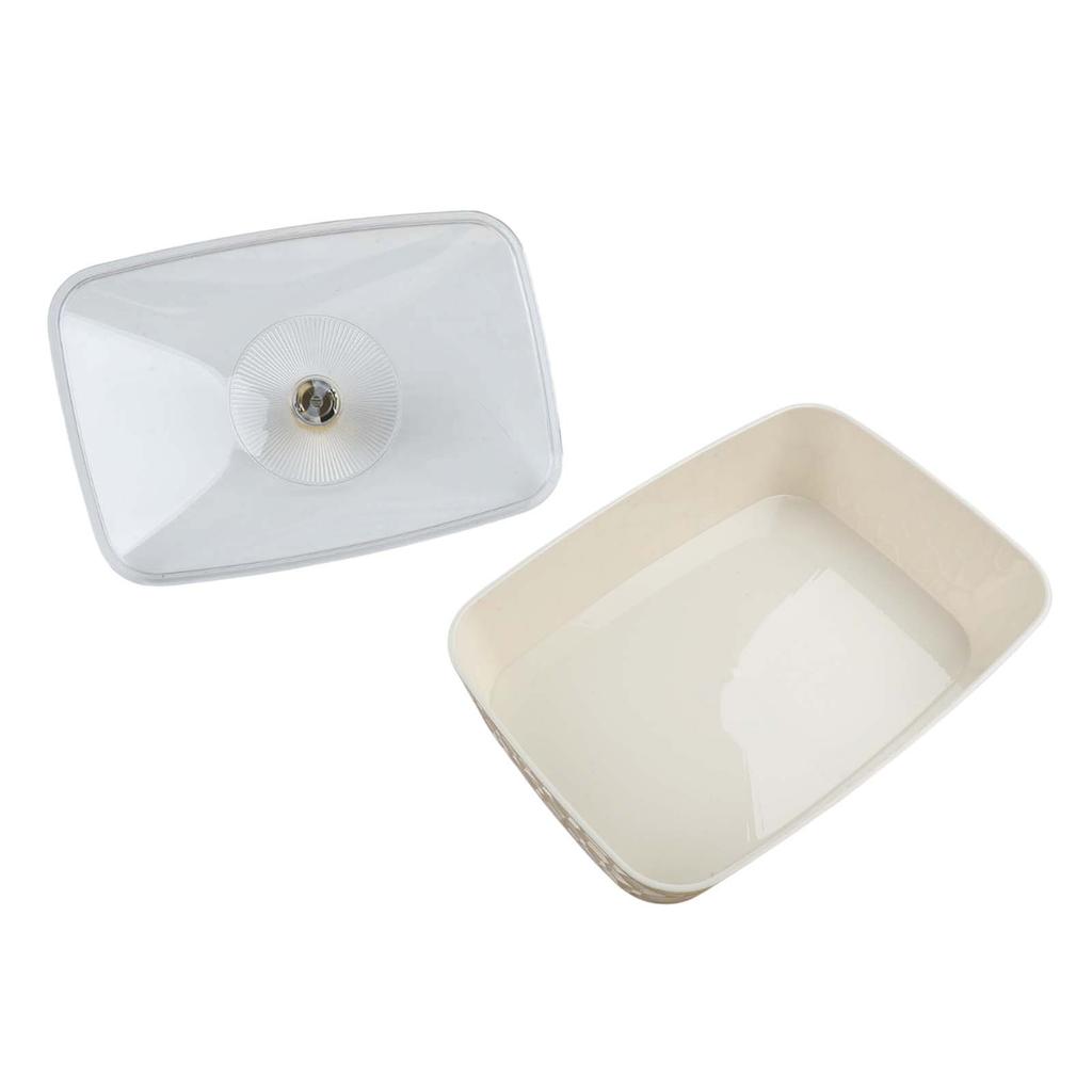 Decorative Snack Plate Gold-rimmed Serving Dish Home Decoration Table Setting 27.5*19*13.5cm Multi Purpose Serving Dish