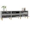 TV Stand Concrete Grey 150 x 30 x 44.5 cm Engineered Wood