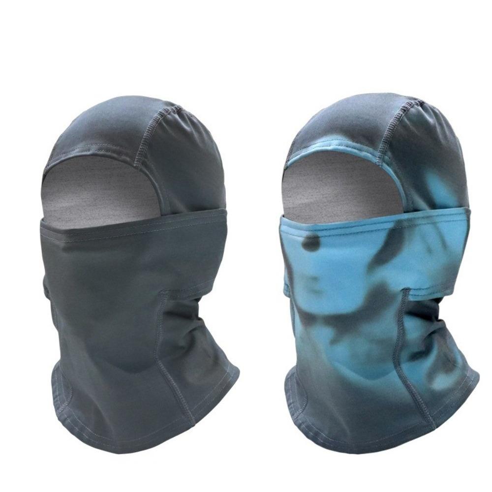 Breathable Color Changing Balaclava Temperature Sensitive Sun Protection Headwear Outdoor Riding