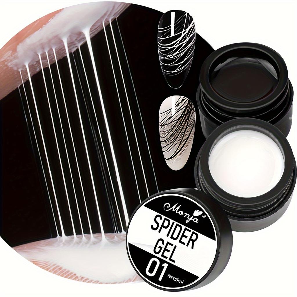 1pc Elastic Nail Polish Gel Carved And Painted Drawing Gel DIY Nail Art Varnish For Manicure