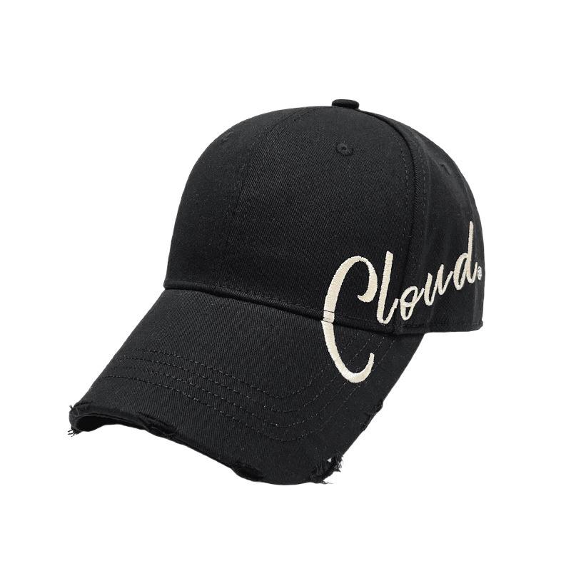 The new fashionable baseball cap is a versatile accessory for women in spring and summer. It features a large brim, which not only provides sun