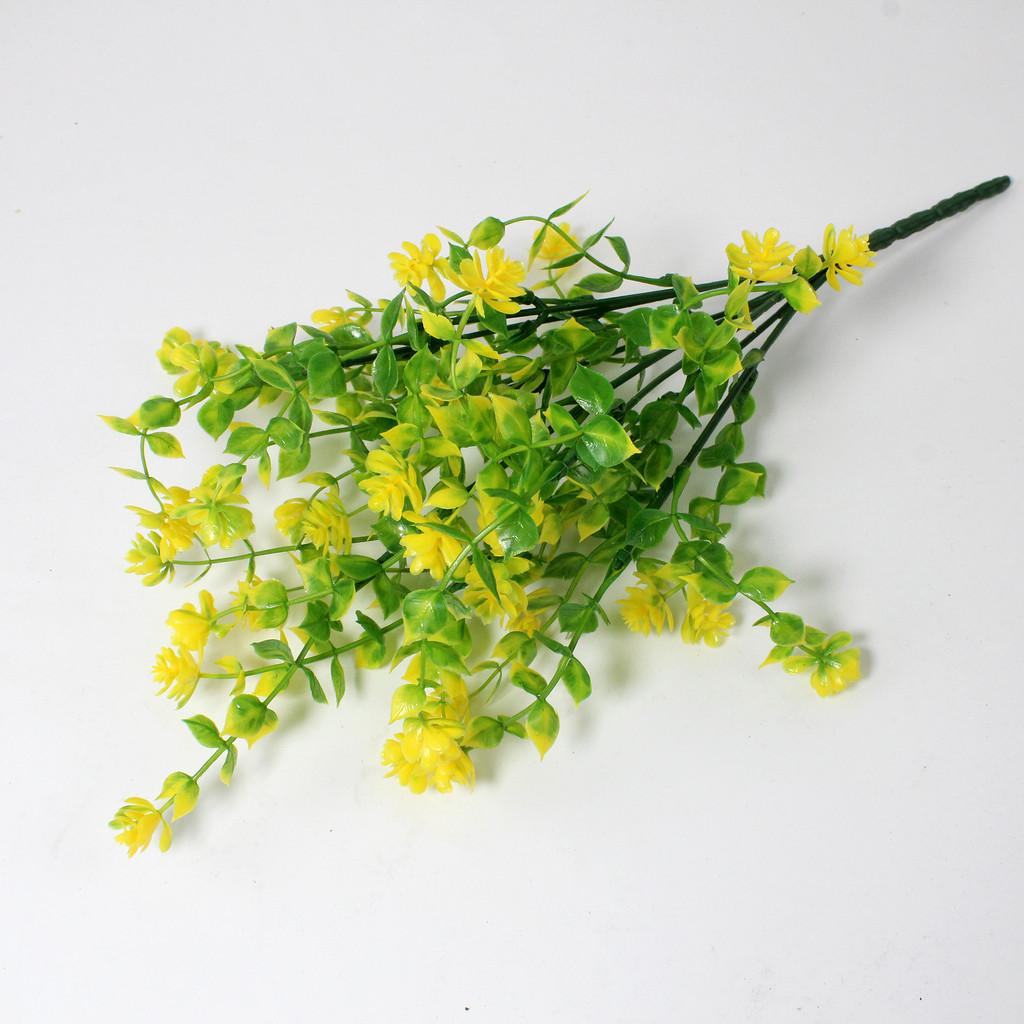 Robusta Artificial Eucalyptus Belt Faux Camellia Flowers Used For Outdoor Decor