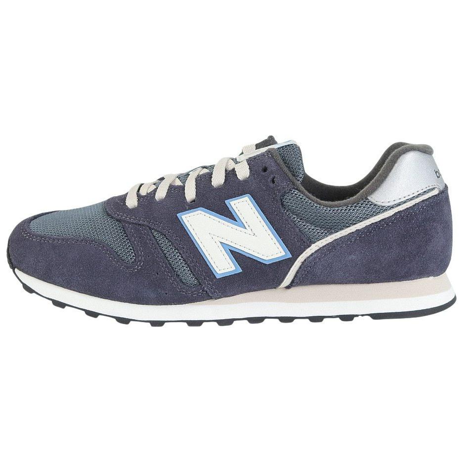 New Balance Nb 373 Comfortable Versatile Low-Top Casual Running Shoes Men Sneakers Blue White ML373OK2