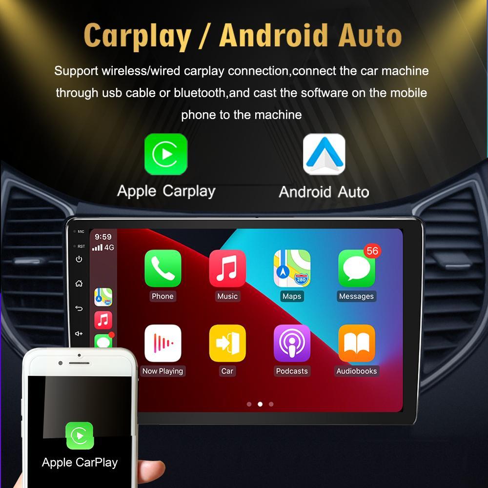 Android Carplay Car Radio For Toyota Corolla Verso 2004-2009 Multimedia Player Head Unit Stereo GPS Navigation BT WIFI 4+64GB
