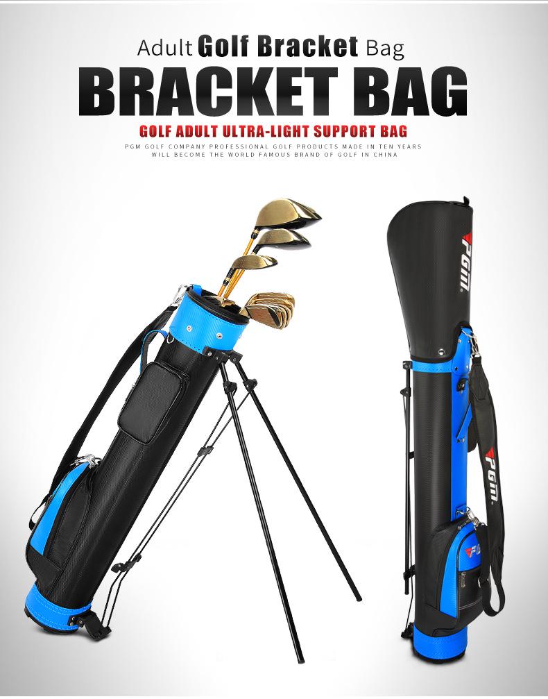 PGM Golf Stand Bag - Unisex, 6 Colors, Holds 9 Clubs