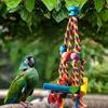 Boredom Wear-resisting Bird Climbing Ladder Bird Tearing Toys Bird Rope Perches Parrot Chew Toy