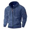 Herfst Winter Heren Retro Hooded Hoodies Kationisch Werkkleding Zak Hooded Rits Trendy Sport Fleece Sweatshirt