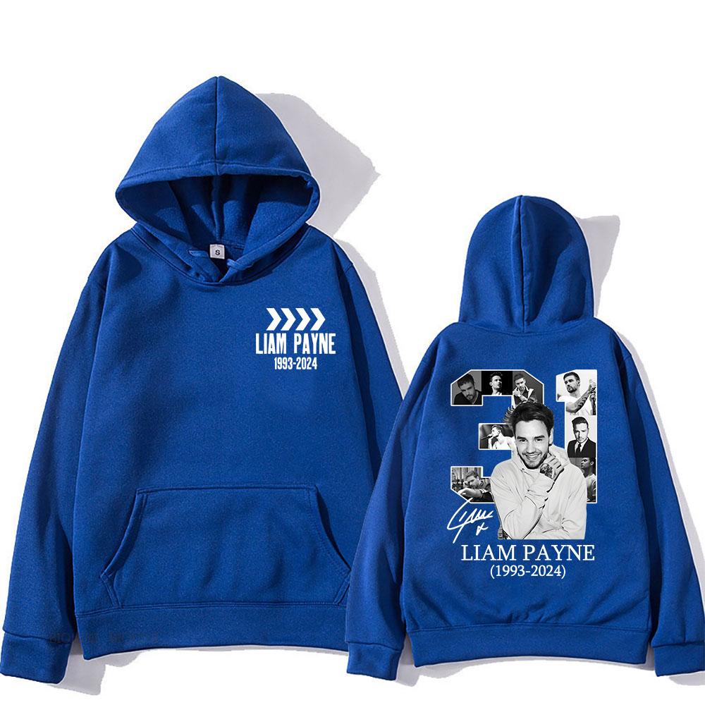 1993-2024 Liam Payne Hoodies Winter Freizeit Kapuzenpullover Herren/Damen Sweatshirts Unisex Hip Hop Kleidung Herren Pullover mit Grafik