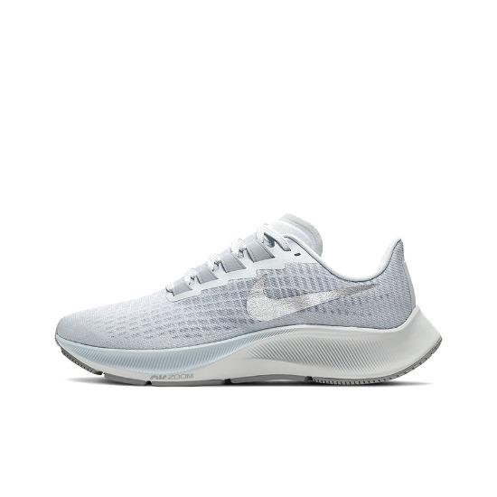 Nike Women's Air Zoom Pegasus 37 Grey Metallic Silver BQ9647-009