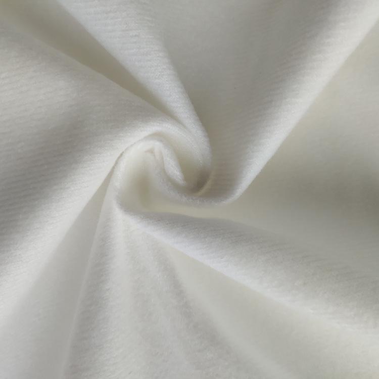 In Stock! White Ultra-Soft Plush Pillowcase Cushion, 0.5 Pile Height, 4.2m, Digital Print Fabric