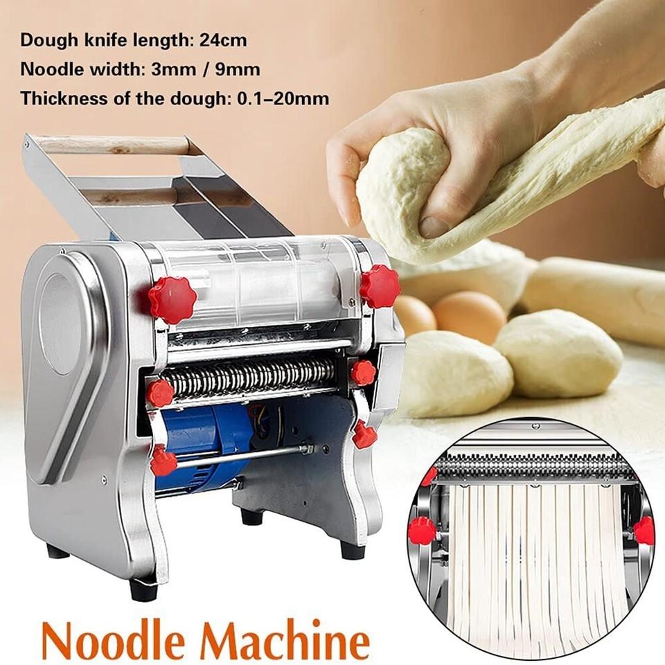 24cm Pasta Maker Electric Noodle Press Machine Cutter Spaghetti 2mm/6mm