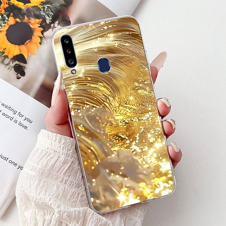 Case For Samsung Galaxy A20 A20e A20s Cover Fashion Flower Butterfly Soft Silicone Clear Bumper For Samsung A30 A 30 A 20 Covers