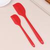 2Pcs Silicone Spatula Set Cake Butter Cream Spatula Kitchen Baking Mixing Tool Non Stick Scraper Chocolate Spreader Smoother