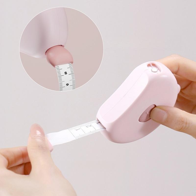 Baby Bear Three-Piece Household Magnetic Self-Measuring Soft Leather Tape Measure for Clothing Measurement