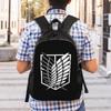 Wings of Freedom Shingeki No Kyojin  Anime Backpack Fashion High School Work Daypack Attacks on Titans Laptop Shoulder Bag Gift