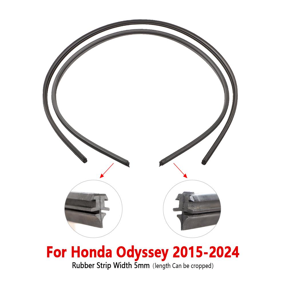 Wischergummi für Honda Odyssey 2015 2016 2017 2018 2019 2020 2021 2022 2023 2024 Auto-Wischer Nachfüllzubehör 1 Paar