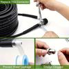 Sewer Jetter Kit,1600PSI 1.45m Nozzle Hose+2.20m 3/8 Quick Connect Hose for Pressure Washer,Drain Unclog & Auto Washing