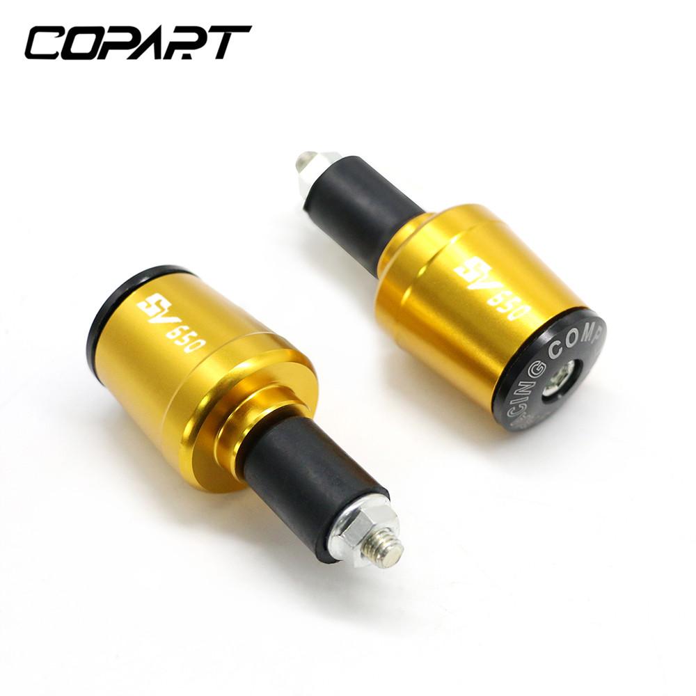 For SUZUKI SV 650 SV650X SV650/S All Years Universal Motorcycle Accessories 7/8"22MM Handlebar Grips Handle Bar Cap End Plugs