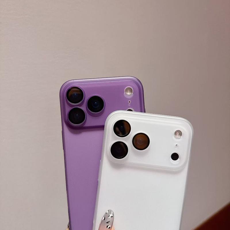 Ultra Thin Matte Silicone Case for iPhone Air 17 16 15 14 13 Pro Max Soft TPU Back Cover for iPhone 16 15 14 Plus Shell