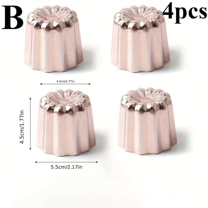 Kakeform Fransk Dessert Non-stick Papirkapsel Eggeterteform Kjøkken Bakeverktøy for Hjemmet Riflet Rund Blomsterform Integrert